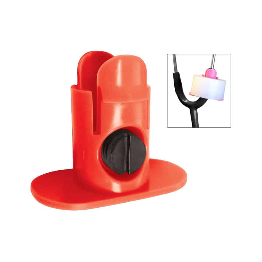 Stethoscope Tape Holder
• Attaches to any stethoscope
• Keeps a roll of 1